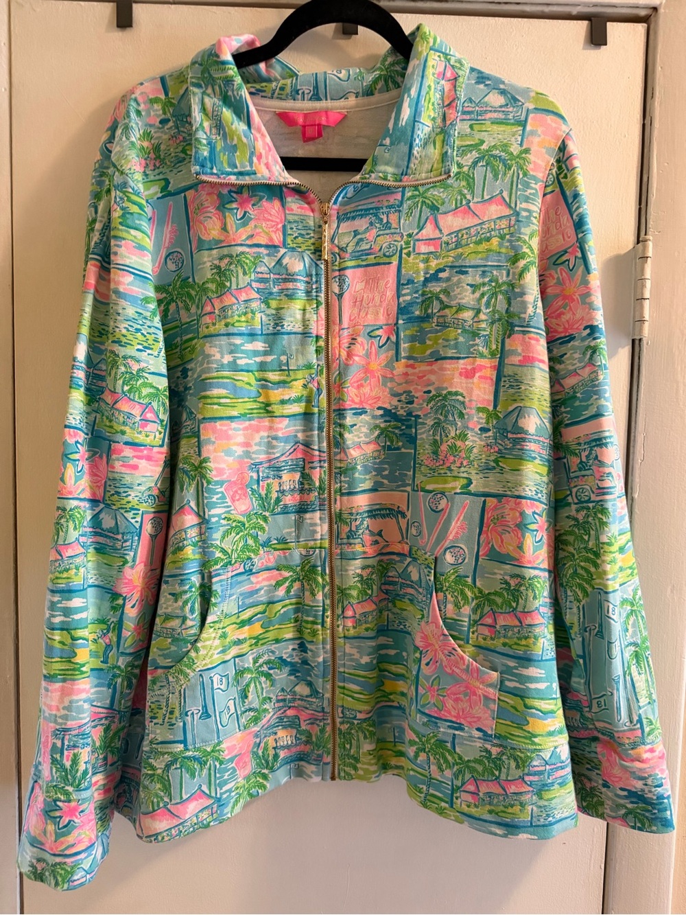 Lilly Pulitzer full zip jacket